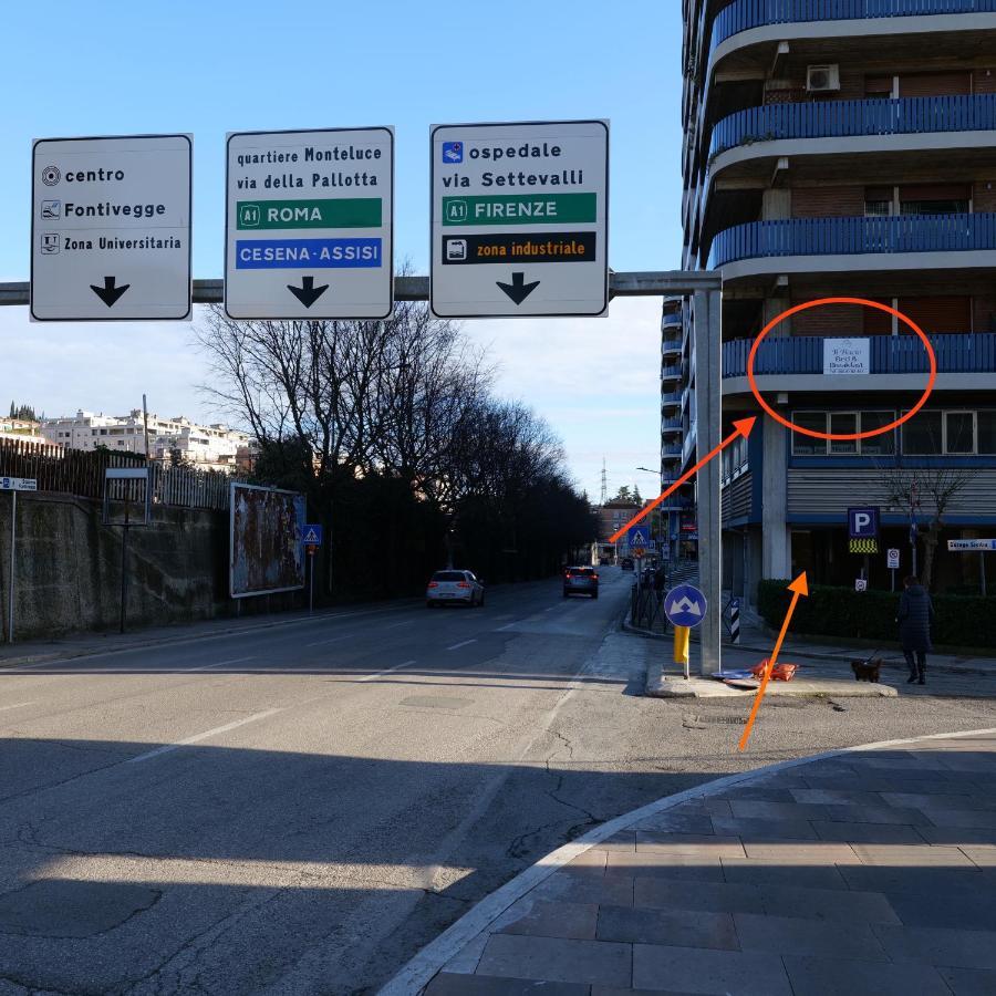 B&B Il Bacio Perugia Eksteriør billede